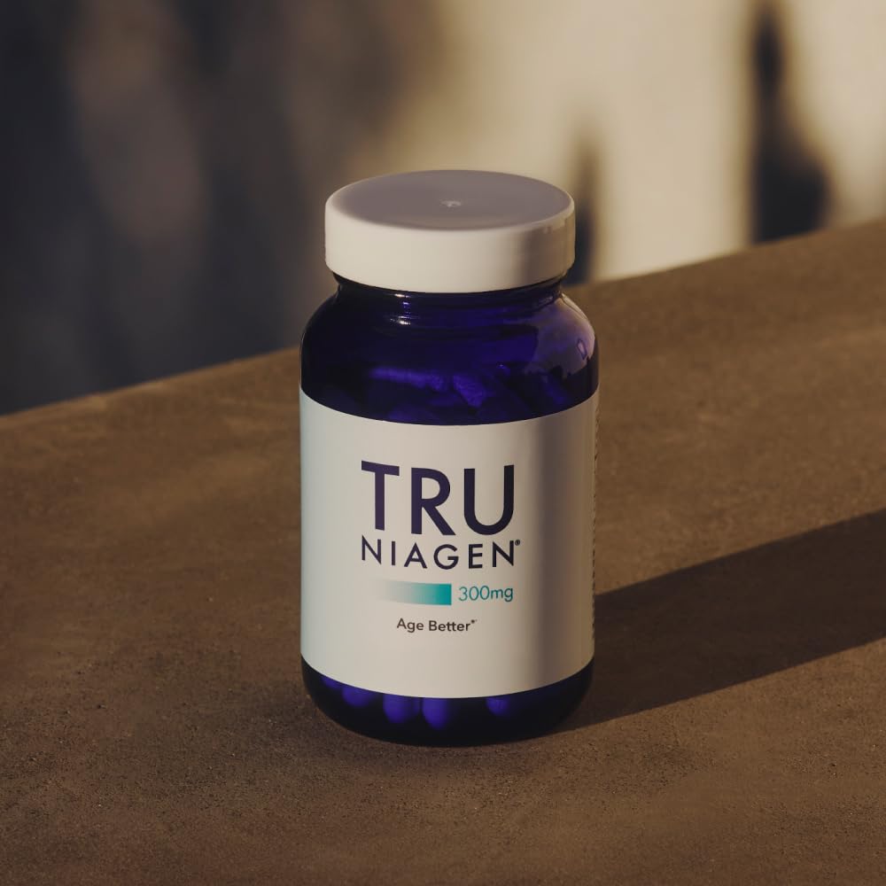 TRU NIAGEN Patented NAD Supplement for Brain Function, Anti Aging & Cell Regeneration, 300mg Niagen, 30 Servings | Supports Cellular Energy, Muscle | Nicotinamide Riboside (NR) Take 1 Daily | 1 Bottle TRU NIAGEN buy supplements Au