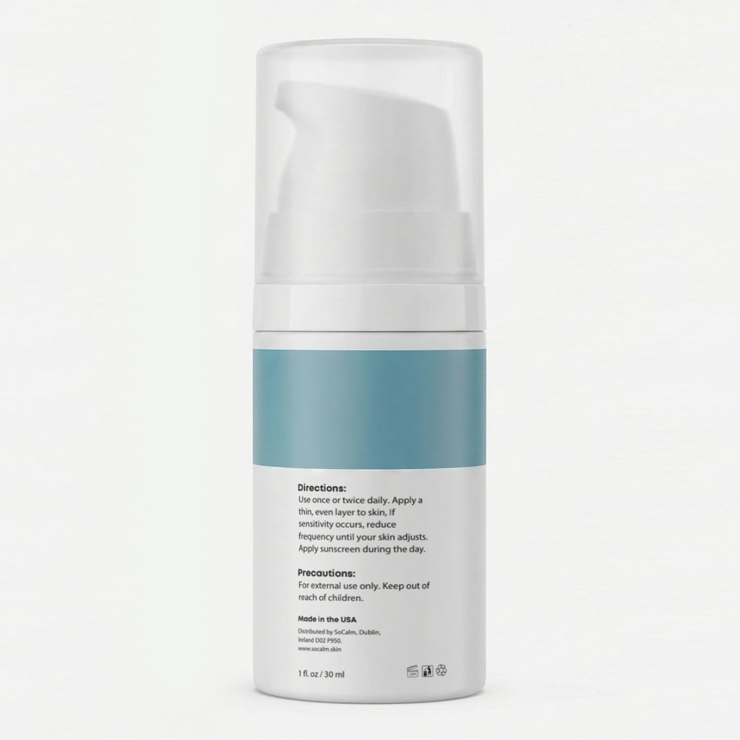 SoCalm Azelaic Acid 10% for Rosacea-Prone Skin – Calms Face Redness & Evens Tone, with Niacinamide & Ceramide NP, Fragrance-Free, 30ml / 1oz