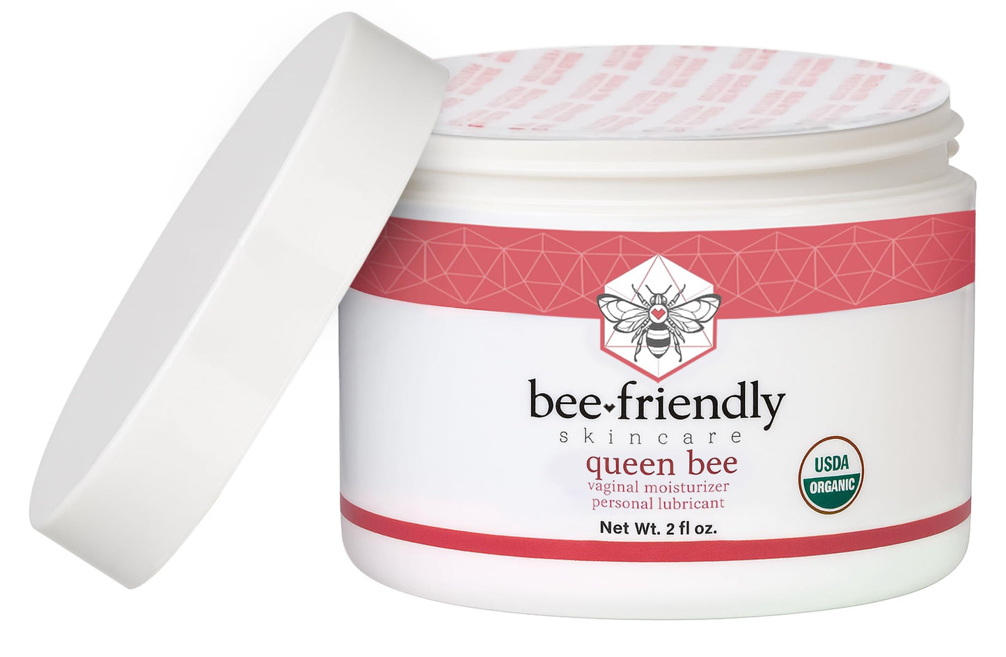 BeeFriendly Organic Vaginal Moisturizer, USDA Certified, Natural Vulva Cream For Dryness, Itching, Irritation, Redness, Chafing Of Vagina Due To Menopause & Thinning 2 oz BeeFriendly buy supplements Au