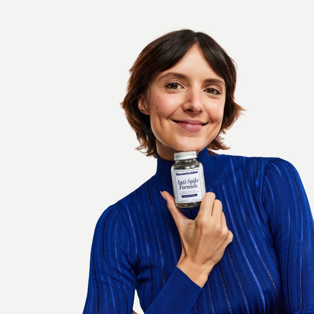 Anti-Spike Formula by The Glucose Goddess - Supports Healthy Blood Sugar Levels Already Within Normal Range, Vegan, Gluten-Free, 60 Capsules (30-Day Supply)