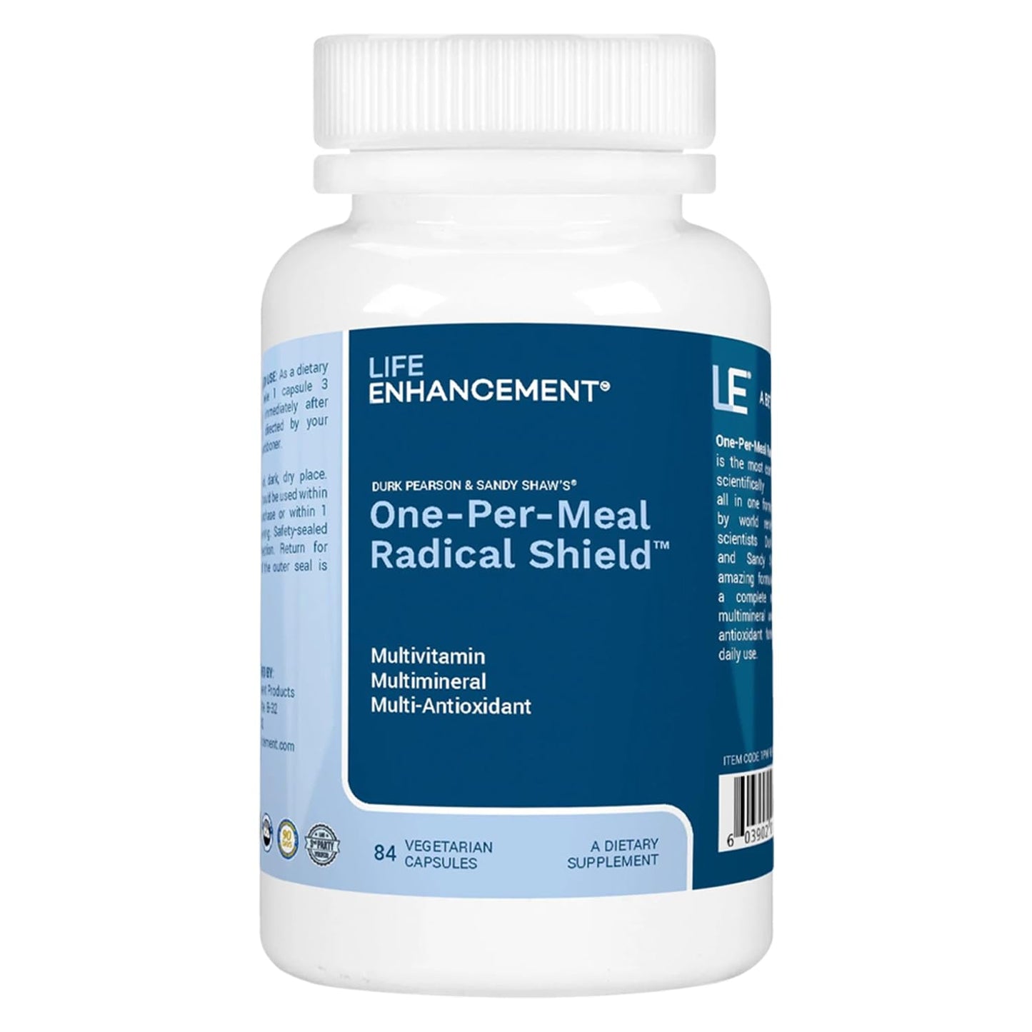 Life Enhancement One-Per-Meal Radical Shield - Multi-Antioxidant, Multivitamin and Multimineral Supplement - 84 Servings Life Enhancement buy supplements Au