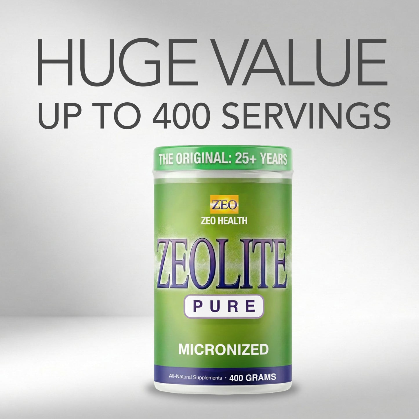 Zeolite Pure | Full Body Detox Cleanse for Women, Men, Adults | Supports Energy, Gut Health, Mental Clarity, & Optimal Inflammation Response
