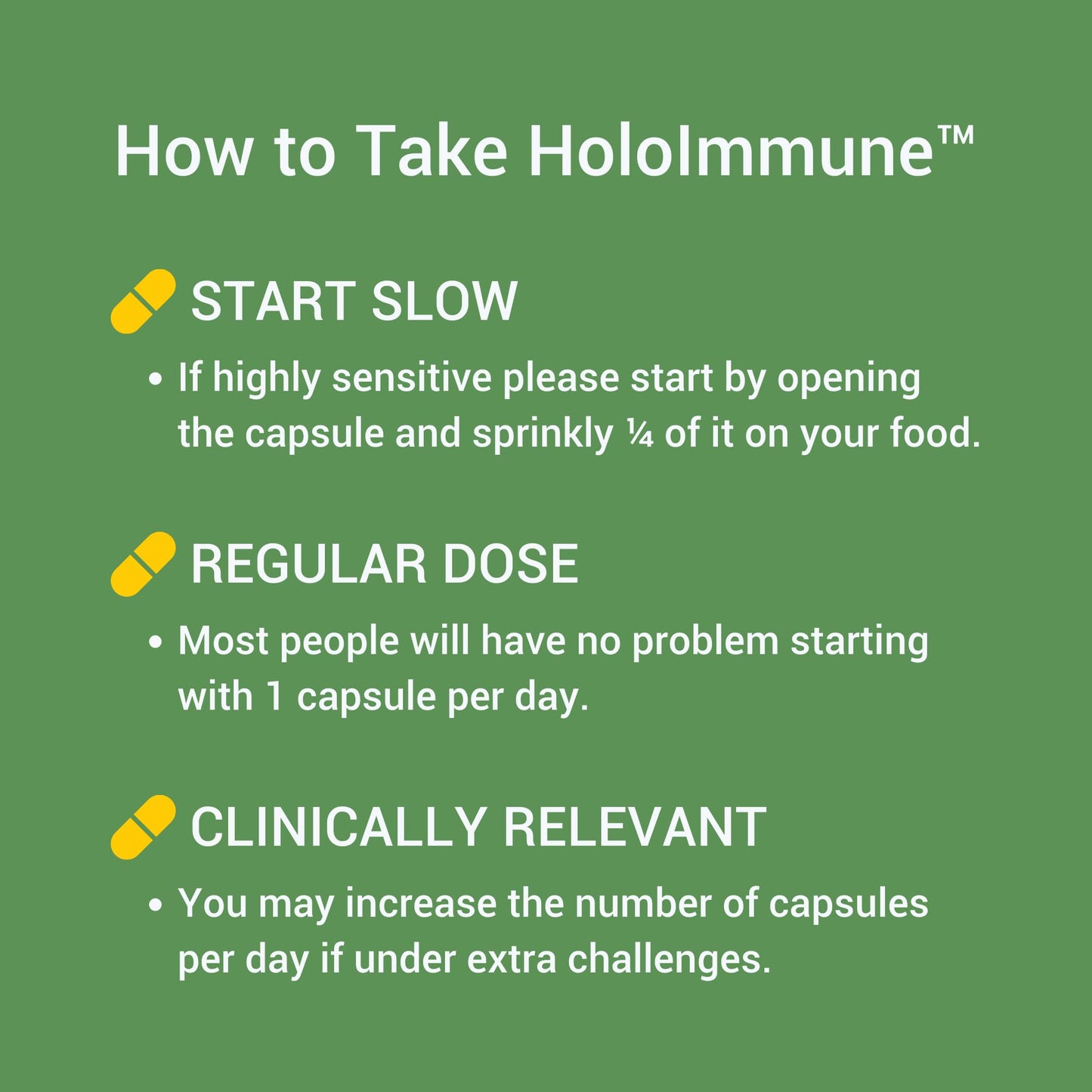 Healthy Gut HoloImmune | Paraprobiotic with Immuse Immune Support | 30 Servings