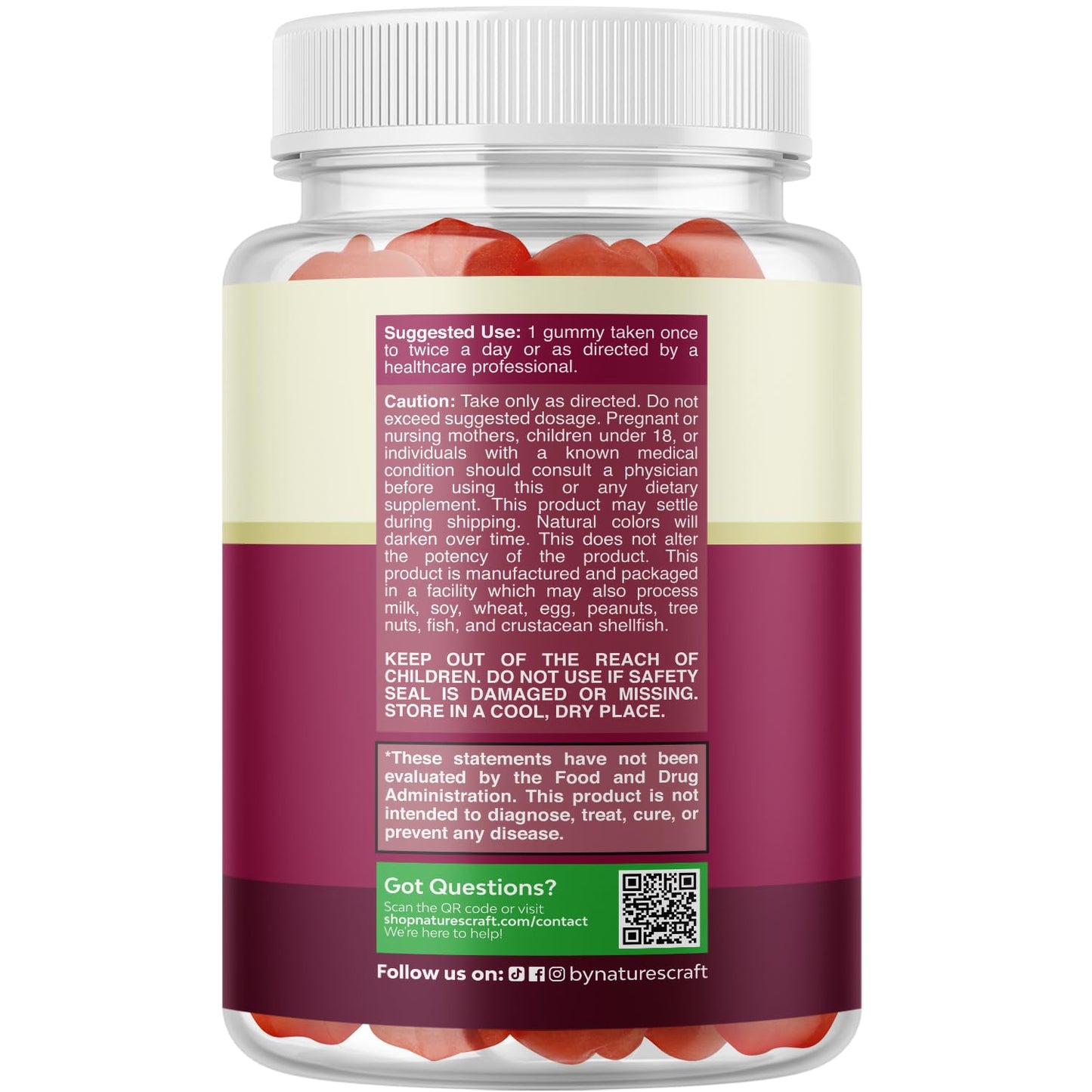 Apple Cider Vinegar Gummies with Mother - Cleanse & Detox ACV Gummies for Weight Loss, Gut Health, Bloating, Metabolism & Energy Support