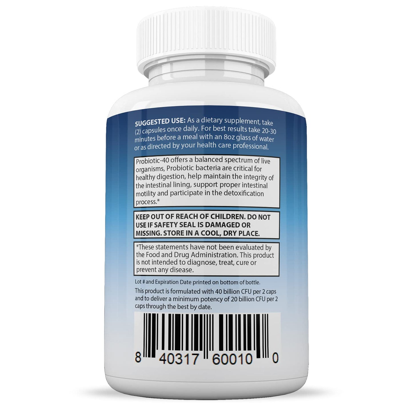 Justified Laboratories (3 Pack) Fungus Defend Max Pills 40 Billion CFU Probiotic 180 Capsules Justified Laboratories buy supplements Au