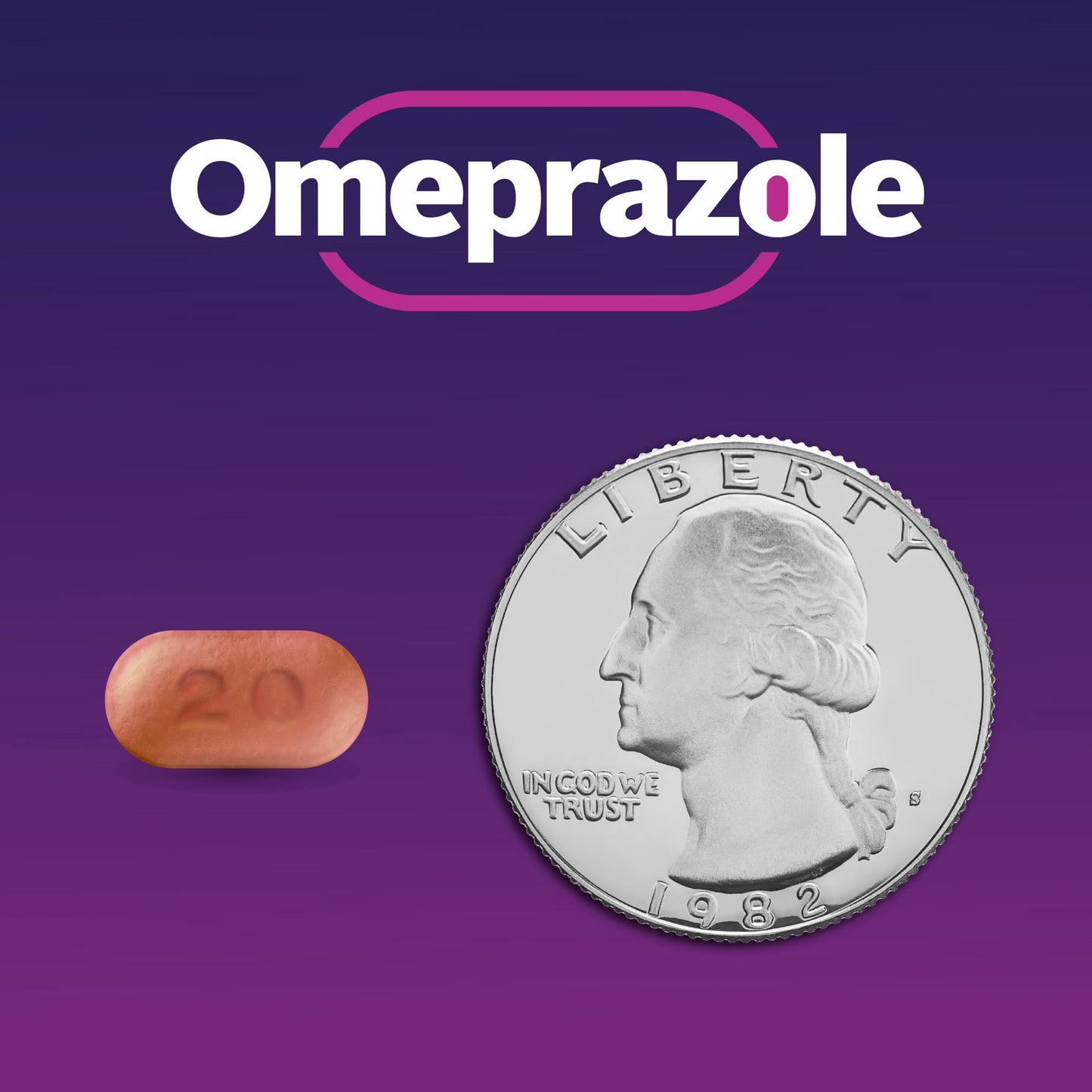 GoodSense Omeprazole Delayed Release Tablets 20 mg, Stomach Acid Reducer for Frequent Heartburn Treatment, 42 Count GoodSense buy supplements Au