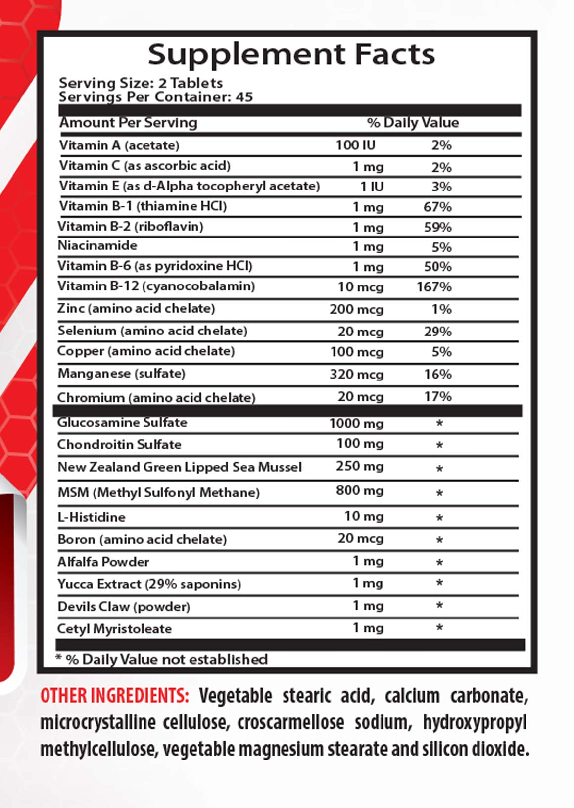 Mobility Support - JOINT MATRIX COMPLEX - Active Lifestyle, Wellness Formula, Flexibility Blend, Joint Nutrition, Structural Support, Motion Formula, Natural Joint Support 1 Bottle 90 Capsules Healthy Supplements LLCBuy Supplements Australia