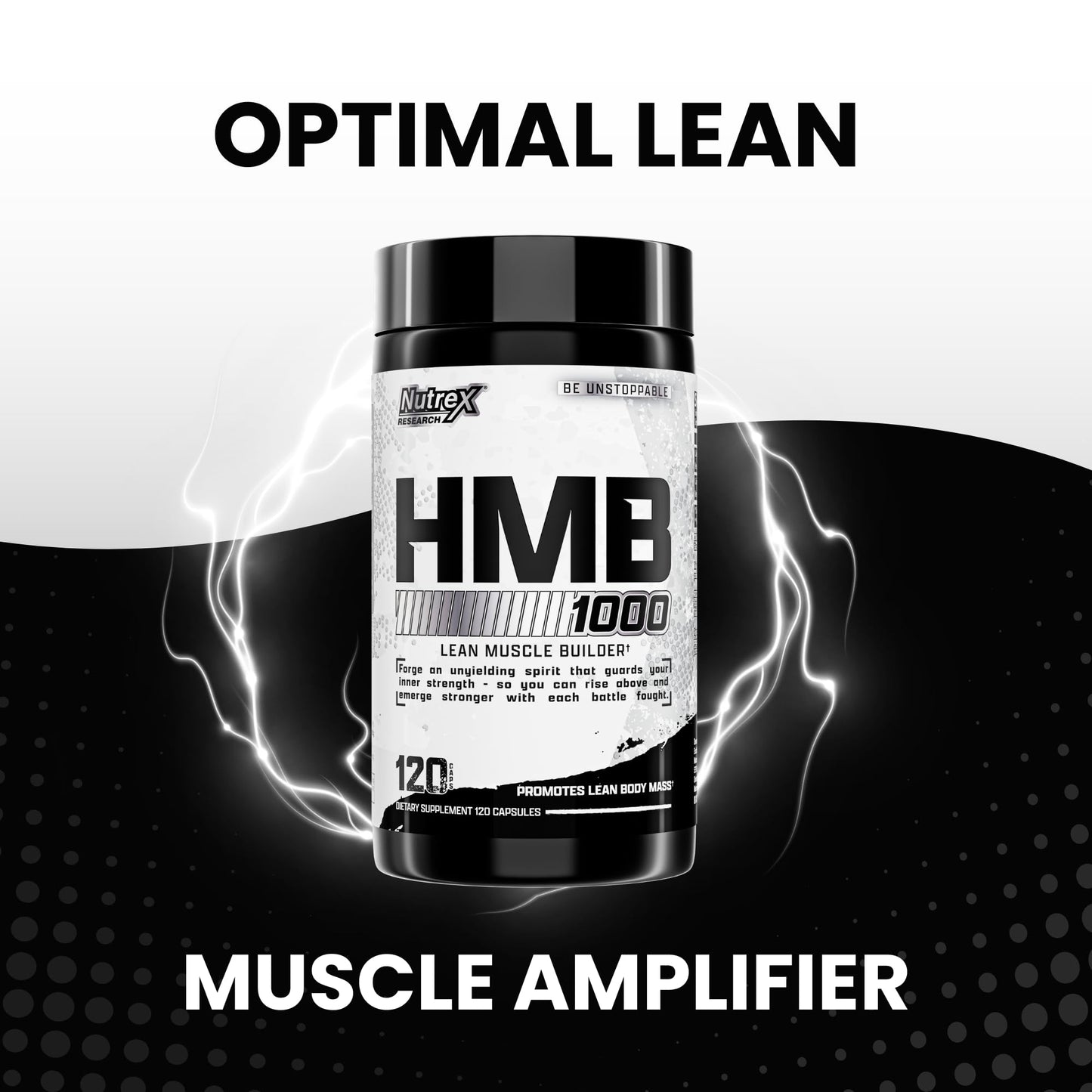 Nutrex Research HMB 1000 MG | Supports Muscle Recovery, Reduce Skeletal Muscle Damage, Increased Strength, Prevent Muscle Loss | 120 Capsules Nutrex Research buy supplements Au