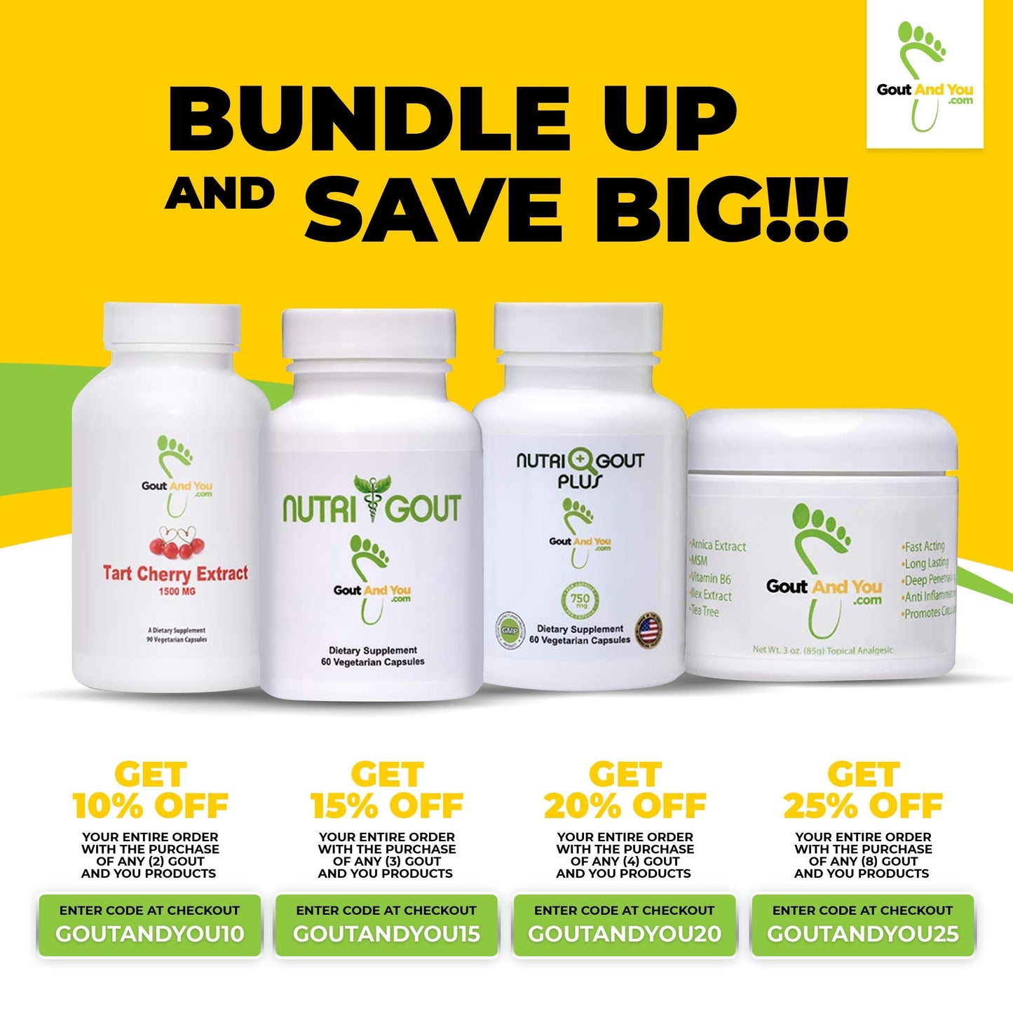 NutriGout Uric Acid Cleanse Supplement w/Turmeric, Celery Seed, Bromelain, Milk Thistle, Dandelion and Chanca Piedra,