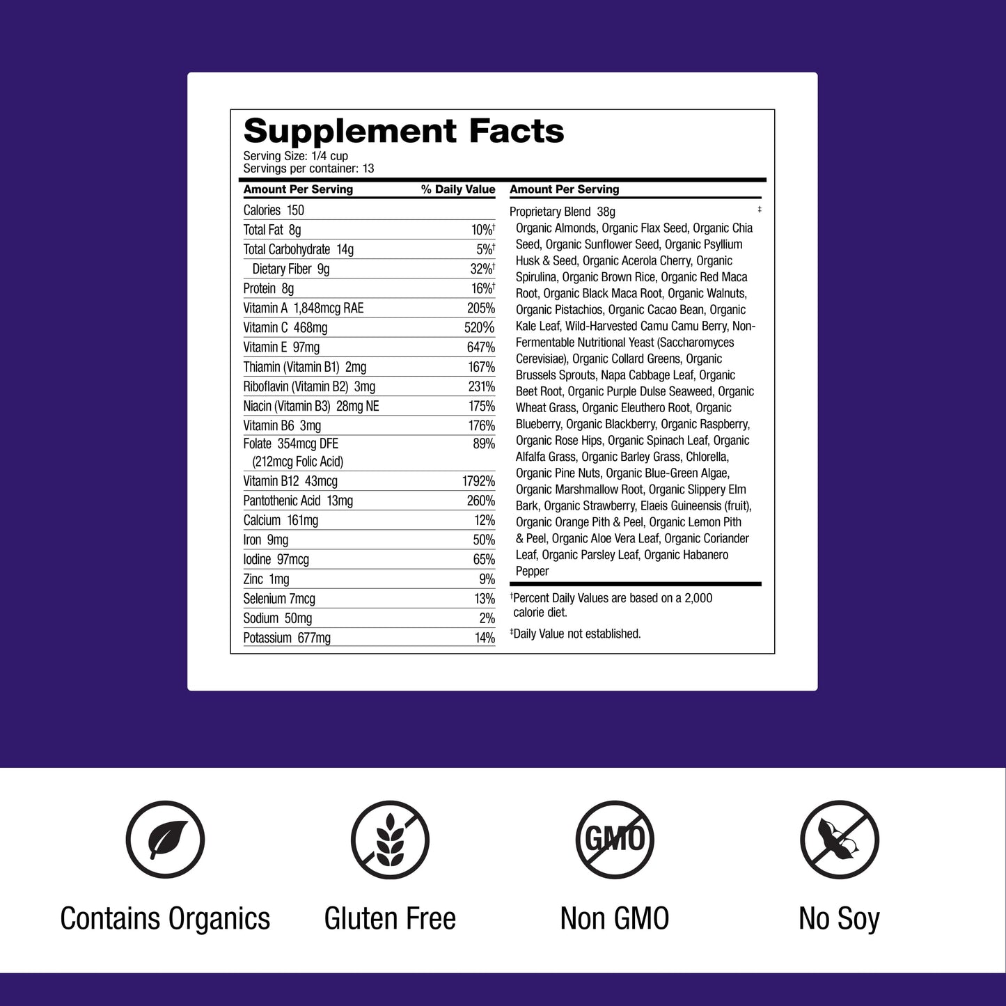 Dr. Schulze's SuperFood Ultra - Plant-Based Superfood Powder for Active Lifestyle Support - Vital Nutrients - Natural Ingredients - Gluten-Free & Dairy-Free - Vegan - 17.4 oz (13 Servings) - 2 Pack Dr. Schulze's buy supplements Au