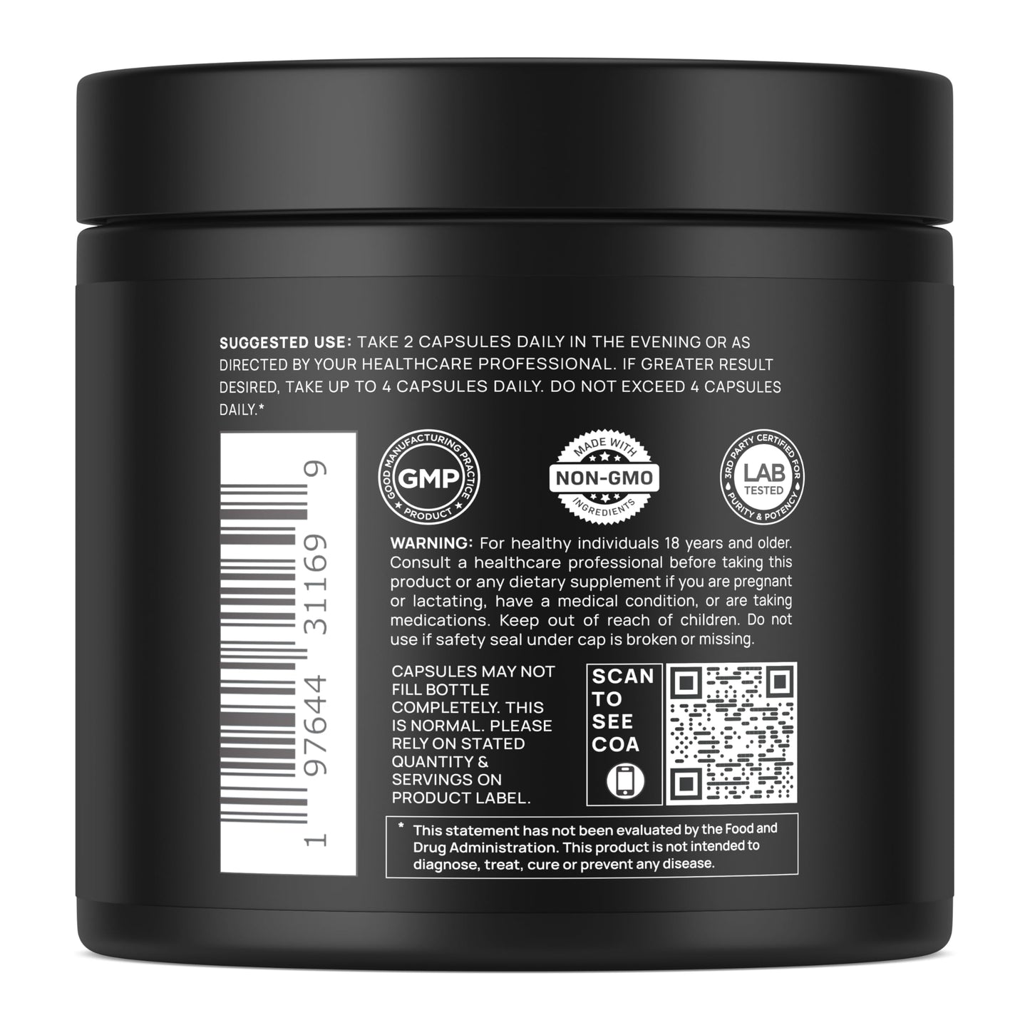 Triple Sleep Magnesium L-Threonate w. Apigenin, Theanine & Magtein Magnesium L Threonate - High Absorption Magnesium Supplement Capsules for Men and Women Magnesium Powder Pills TERRA ELMNT buy supplements Au