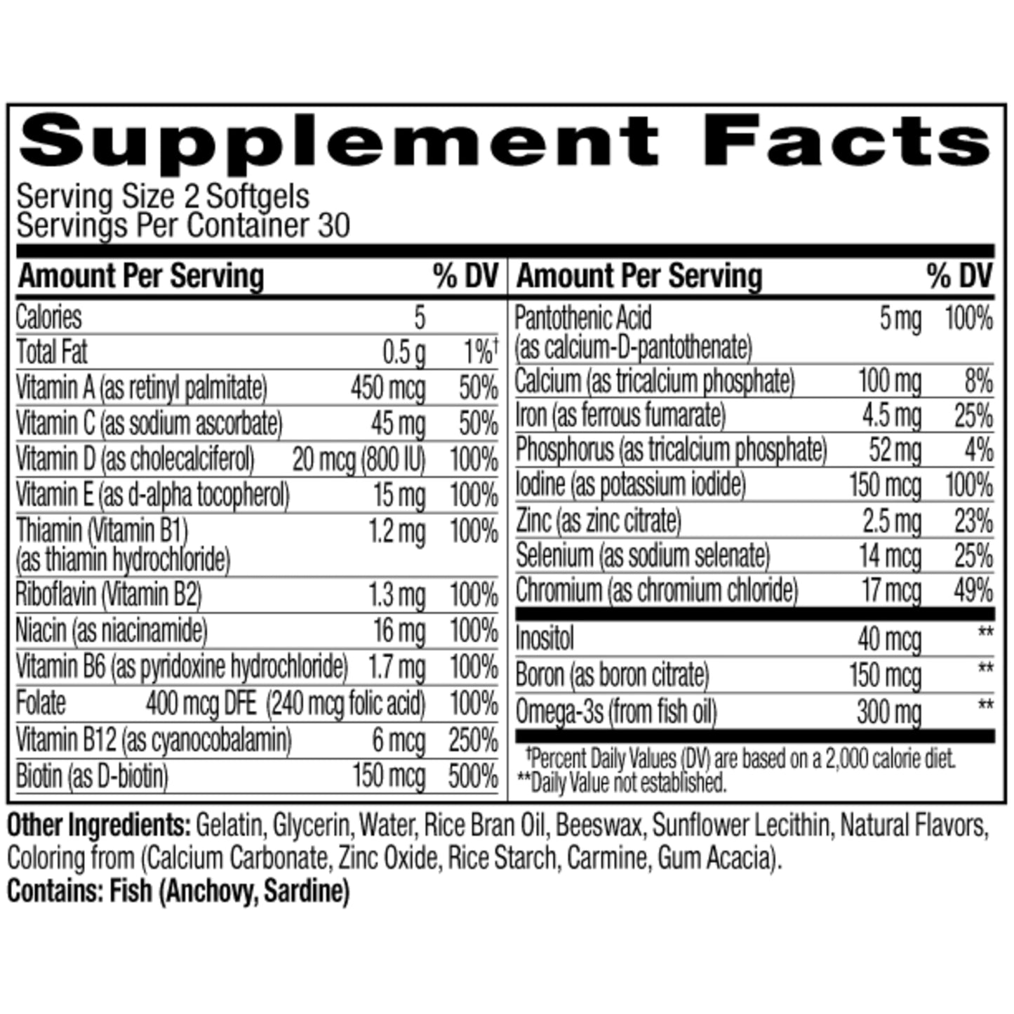 OLLY Ultra Strength Women's Multi Softgels, Overall Health and Immune Support, Omega-3s, Iron, Vitamins A, D, C, E, B12, Daily Multivitamin, 30 Day Supply - 60 Count OLLY buy supplements Au