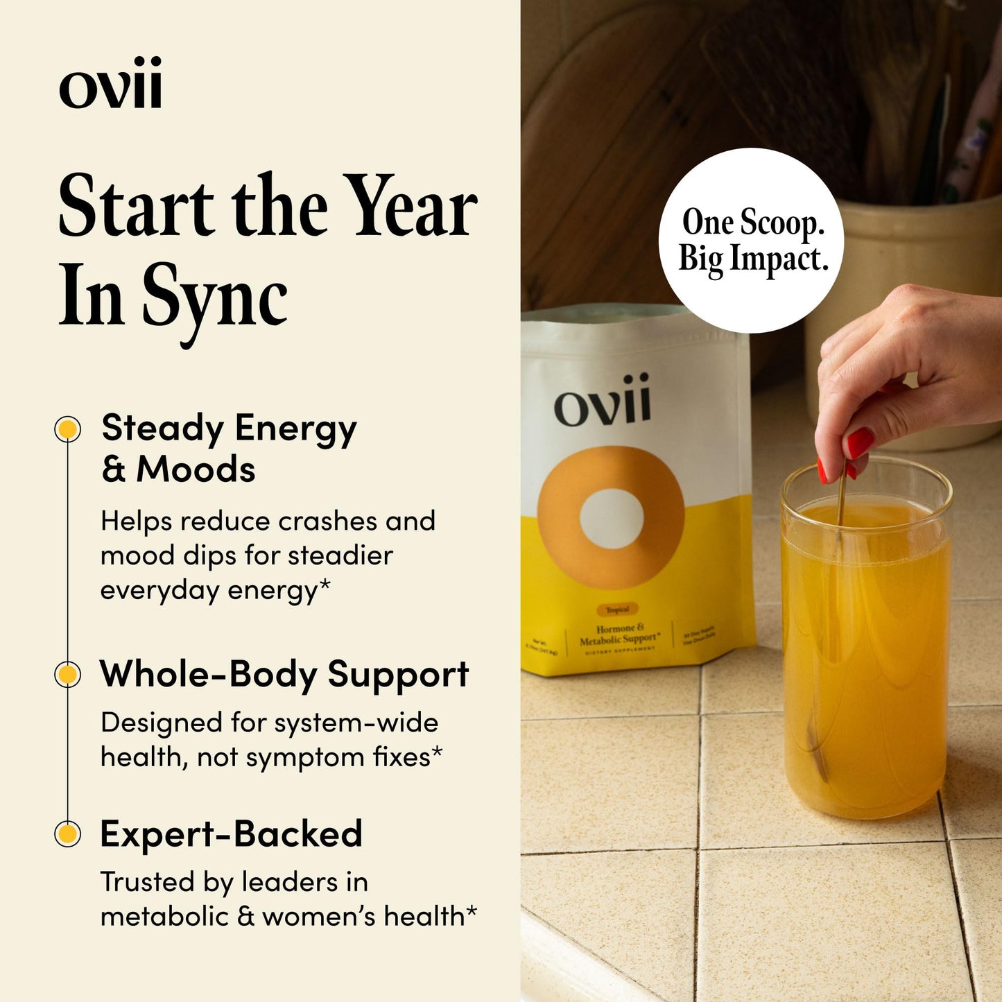 Ovii Metabolic Support for Women – Reducose® White Mulberry with Myo-Inositol & D-Chiro Inositol 40:1 Blend – Daily Wellness, Metabolic Balance & Appetite Control Supplement – 30 Servings, Tropical Ovii buy supplements Au