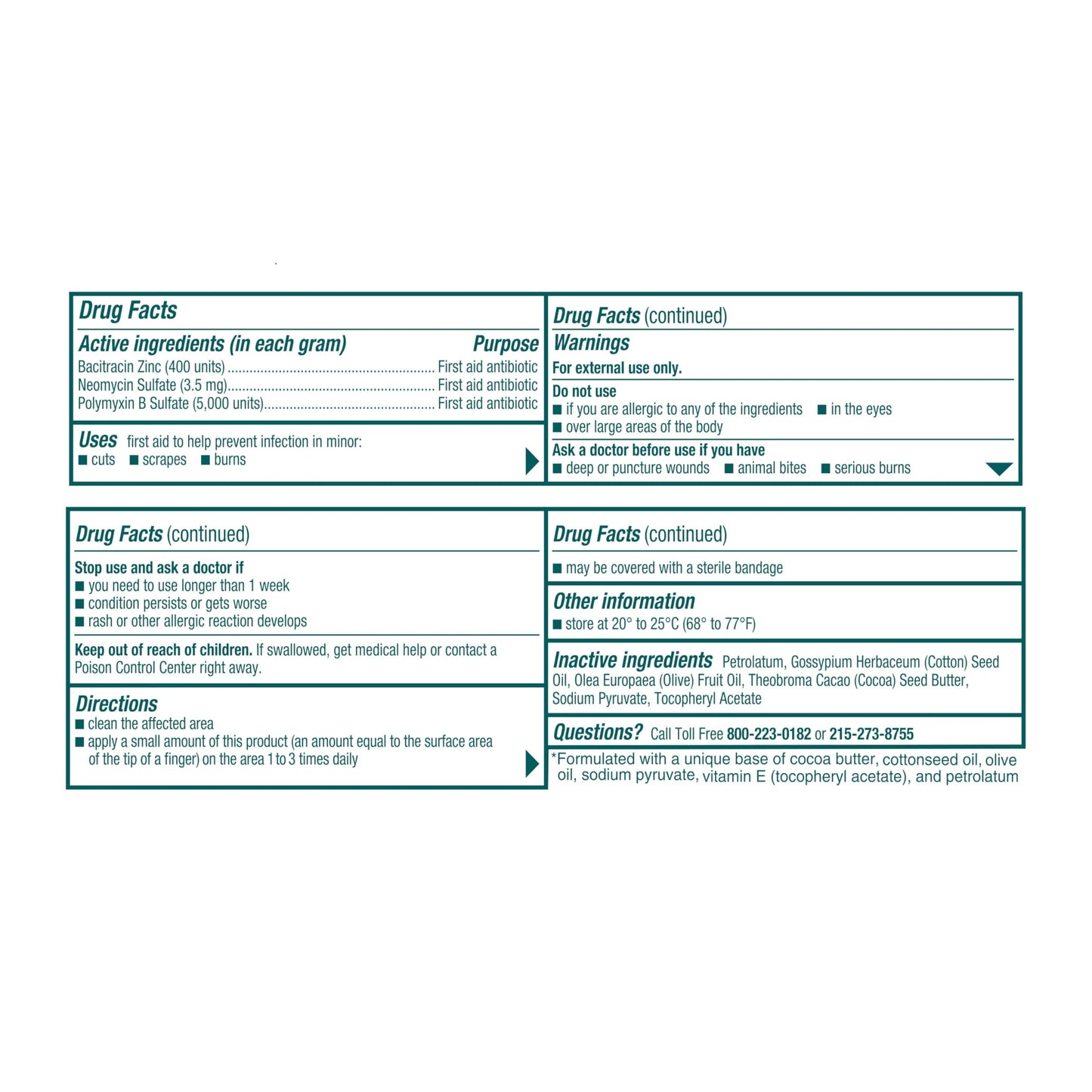 Neosporin Original First Aid Triple Antibiotic Ointment with Bacitracin Zinc for Infection Protection, Wound Care Treatment & Helps Minimize The Appearance of Scars for Minor Wounds, .5 oz Johnson & Johnson buy supplements Au