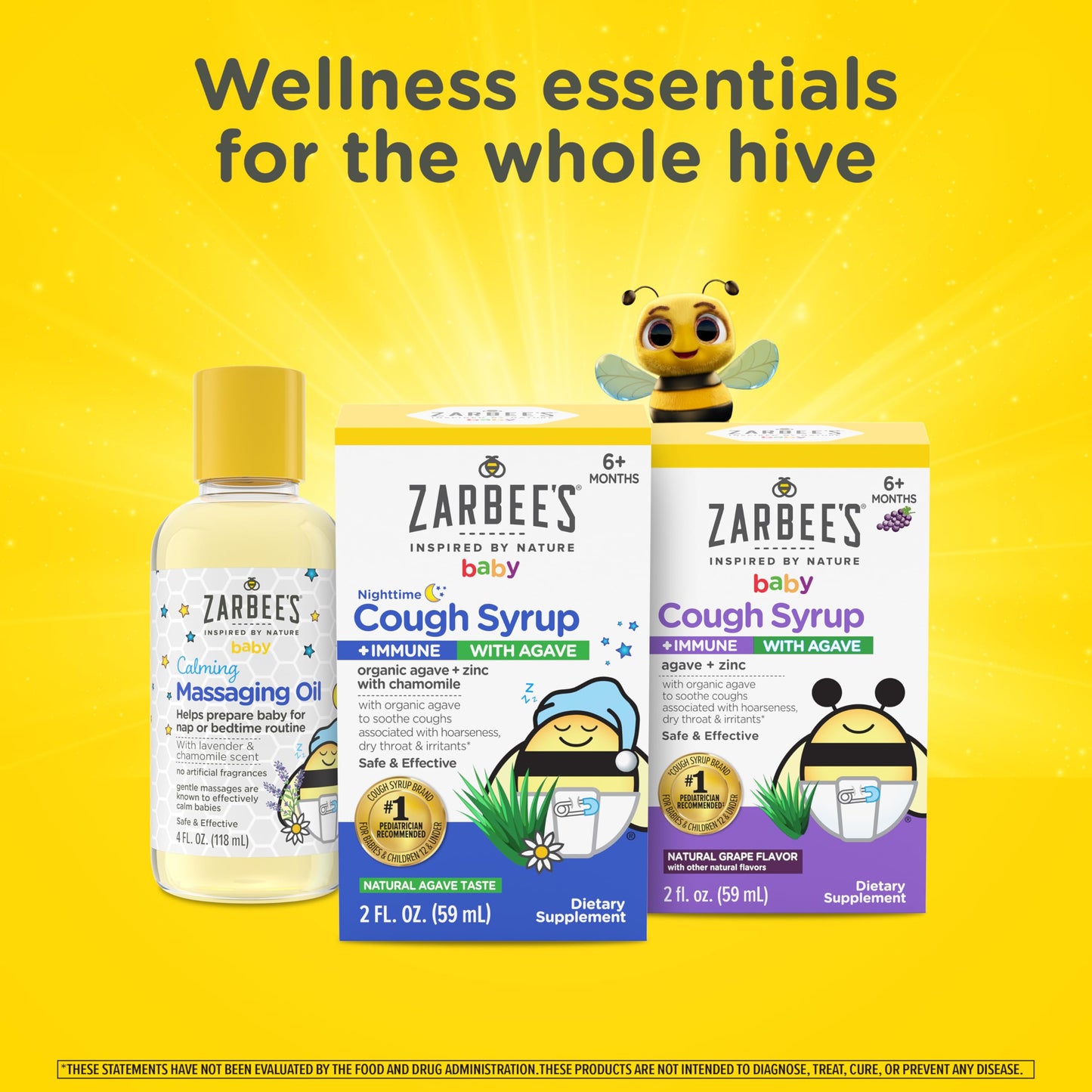 Zarbee's Baby Soothing Chest Rub with Eucalyptus & Lavender, Petroleum-Free Safe and Effective Formula, 1.5 Ounce Zarbee's buy supplements Au