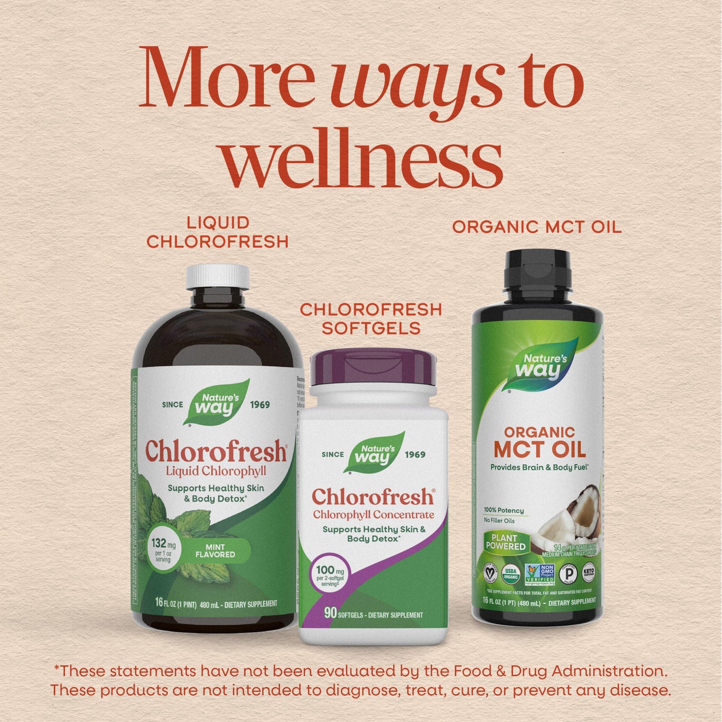 Nature's Way Chlorofresh Liquid Chlorophyll, Chlorophyllin Copper Complex, Internal Deodorant Supplement, Supports Healthy