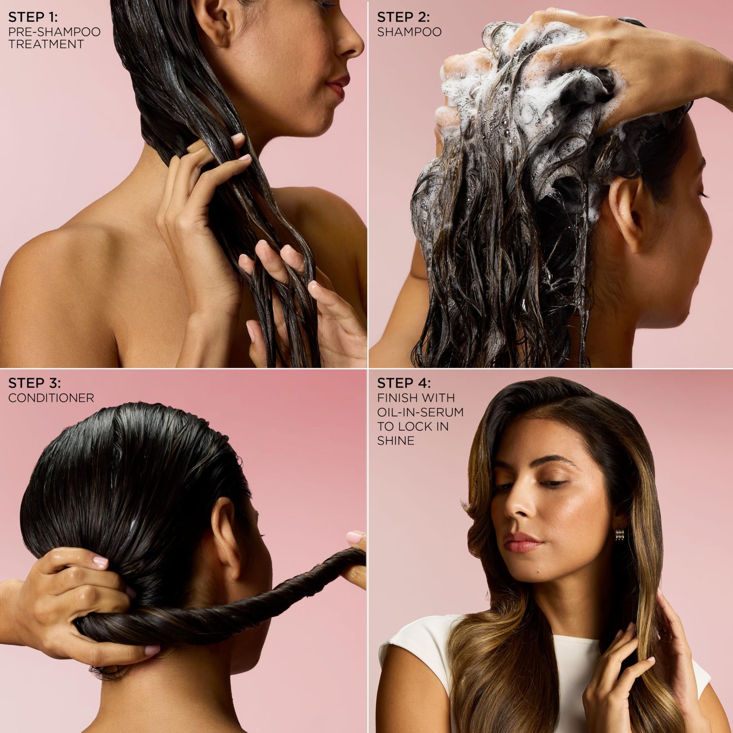 L'Oreal Paris Sulfate Free Bond Repair+ Shampoo and Conditioner Set with Bond + Amino Acid Complex, Strengthens and Repairs Damaged or Color Treated Hair,