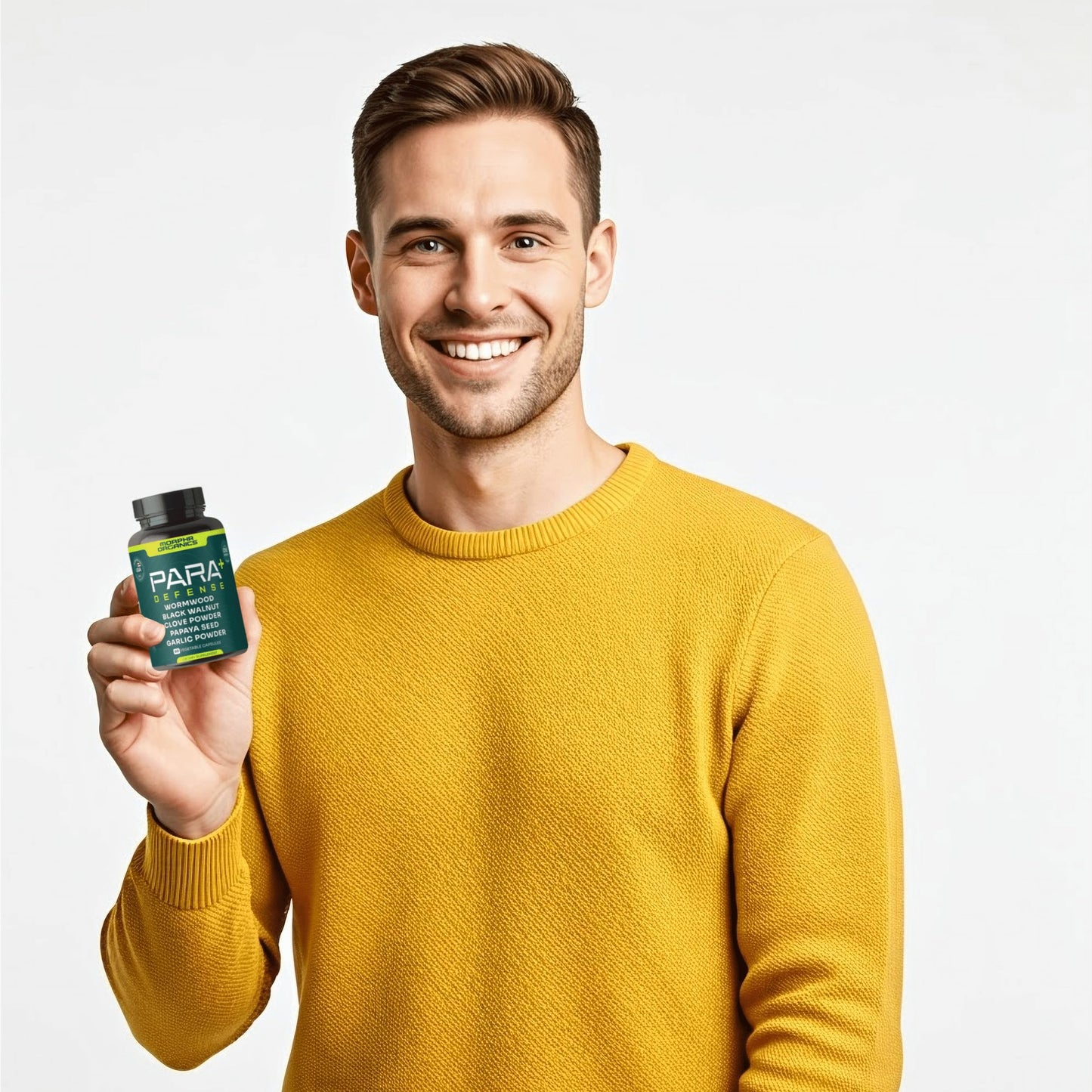 Para Defense Digestive Cleanse & Detox | Wormwood 250mg, Black Walnut 250mg, Clove 100mg, Papaya Seed, Garlic | Natural Digestive & Gut Health Supplement