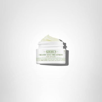 Kiehl's Avocado Eye Treatment, Nourishing and Hydrating Eye Cream, Avocado Oil and Caffeine to Energize and Invigorate Skin, Tired Eyes