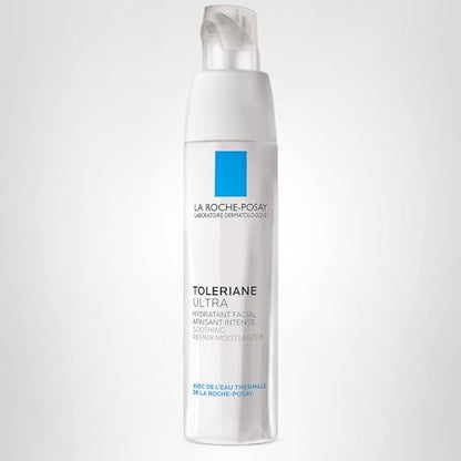 La Roche-Posay Toleriane Dermallergo Ultra Soothing Repair Face Moisturizer for Sensitive Skin, Gentle Moisturizing Face