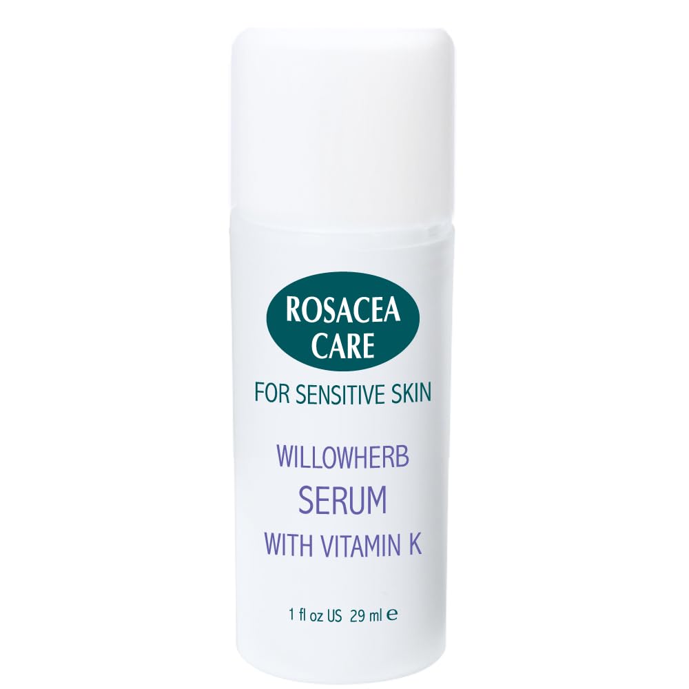 Rosacea Care Serum - reduces visible redness, soothes and calms rosacea while restoring the skin's healthy glow and diminishing the appearance of facial lines. (1 Fl Oz)