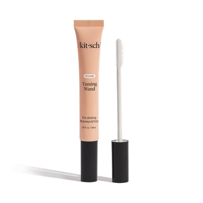 Kitsch Hair Taming Wand - Fly Away Stick For Hair with Biotin, Aloe & Vitamin E | Clear Hair Mascara for Flyaways, Slick Back Style