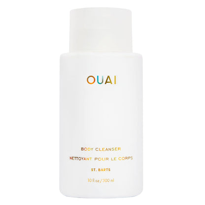OUAI Body Cleanser, St. Barts - Foaming Body Wash with Jojoba Oil and Rosehip Oil to Hydrate, Nurture, Balance and Soften Skin - Paraben
