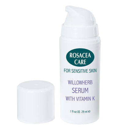 Rosacea Care Serum - reduces visible redness, soothes and calms rosacea while restoring the skin's healthy glow and diminishing the appearance of facial lines. (1 Fl Oz)