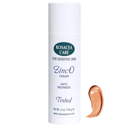 TINTED ZincO - Anti-redness Tinted Moisturizer for Rosacea (2 oz)