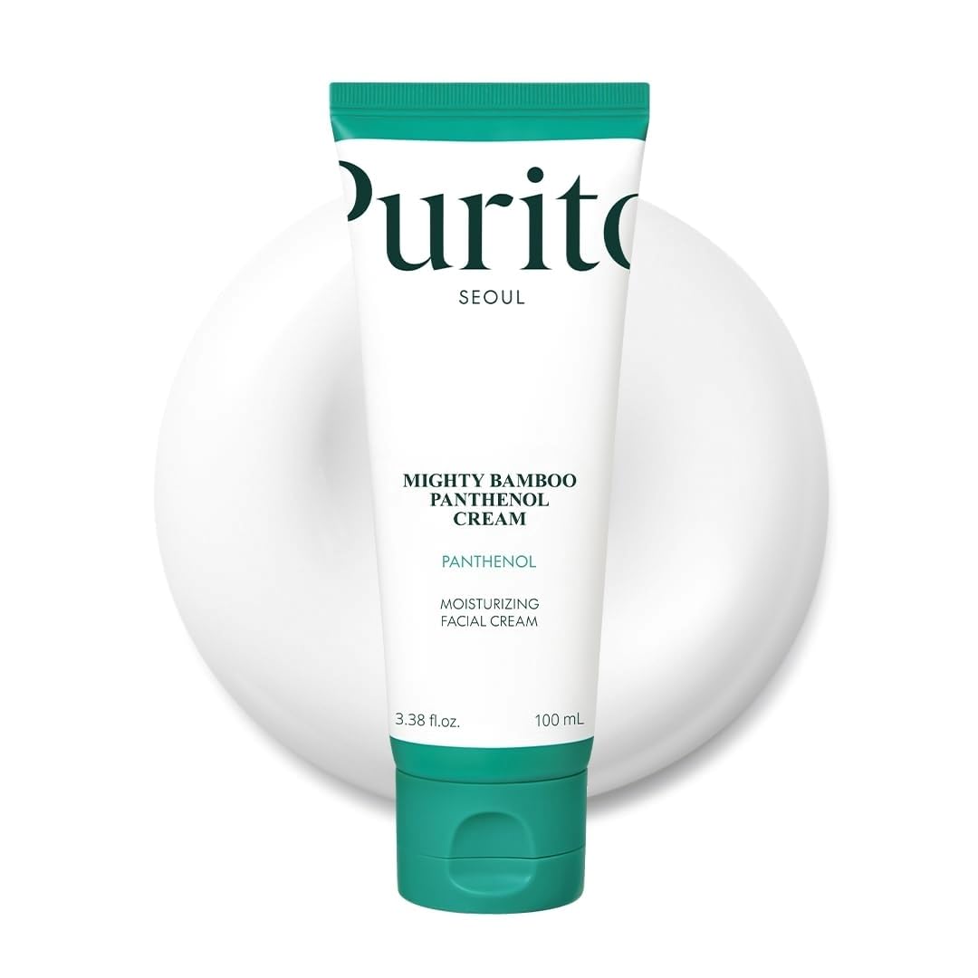 PURITO Panthenol 10% Barrier Cream | Face Moisturizer for Skin Barrier Repair | All skin types, sensitive and blemish-prone skin | Non-Comedogenic,