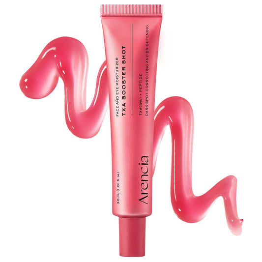 Arencia TXA Booster Shot Serum with 5% Tranexamic Acid & Peptides, Skin Tone Balancing & Hydration Support, Lightweight Daily Skincare, 30 mL / 1.01 fl. oz.