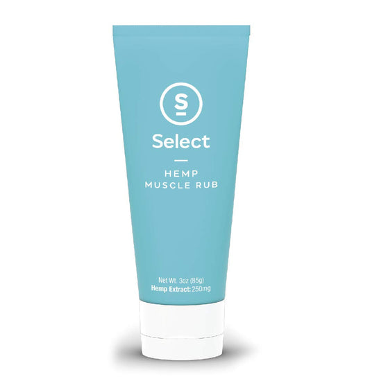 Select S Hemp Muscle Rub - Hemp Rub 3oz, 250m Select SBuy Supplements Australia