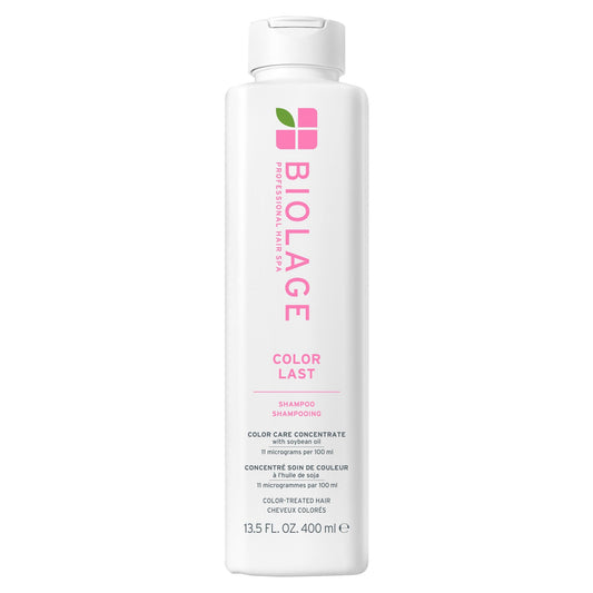 Biolage Color Last Shampoo - For Color-Treated Hair, Nourishes, Strengthens, Hydrates and Adds Shine, Soybean Oil & Stearic Acid