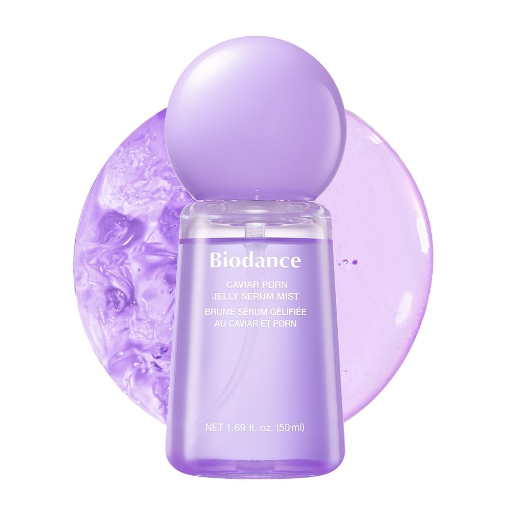 BIODANCE Caviar PDRN Jelly Serum Mist, Hydrating Face Mist, Revitalizing & Radiance Face Spray, Sprayable Hydrogel, Travel Essentials & Self Care Gifts