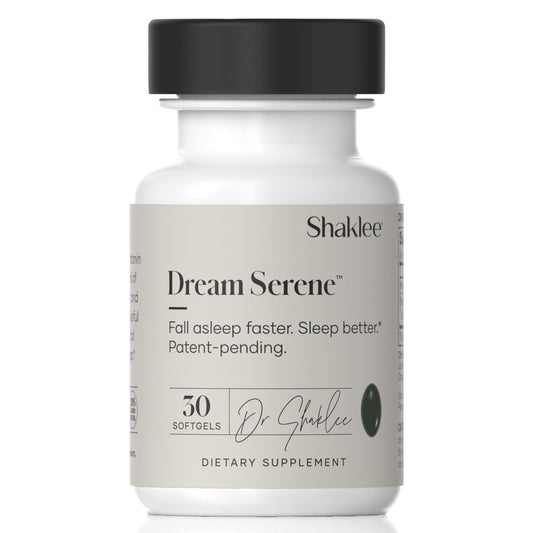 Shaklee - Dream Serene™ Melatonin Sleep Aid - Fall Asleep Faster, Wake Up Refreshed - with Melatonin, Valerian, Lemon Balm, L-Theanine - for Ultimate Beauty Sleep - 30 Softgels ShakleeBuy Supplements Australia