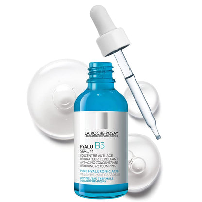 La Roche-Posay Hyalu B5 Pure Hyaluronic Acid Serum for Face, with Vitamin B5, Anti-Aging Serum for Fine Lines and Wrinkles,