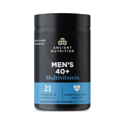 Ancient Nutrition, Multivitamin Mens 40 Plus 3 Day, 90 Count Ancient Nutrition