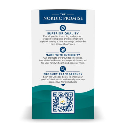 Nordic Naturals Nordic Flora Probiotic Daily - 60 Capsules - 4 Probiotic Strains with 12 Billion Cultures - Optimal Wellness, Immune Support, Digestive Health - Non-GMO, Vegan - 30 Servings