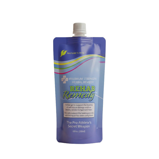 Nature's Rite Rehab Remedy Gel, 6.8 OZ (200ML), Soothing, Fast Acting, Non-Greasy Muscle Relief with Natural Ingredients Nature's RiteBuy Supplements Australia