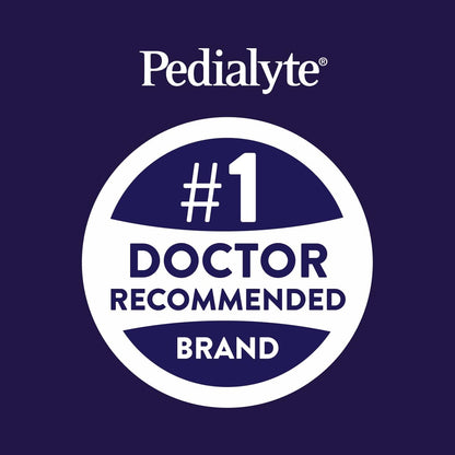 Pedialyte Electrolyte Powder, Hydration Drink for Kids & Adults, Variety Pack: Strawberry, Fruit Punch, Grape, and Apple, 24 Powder Packets