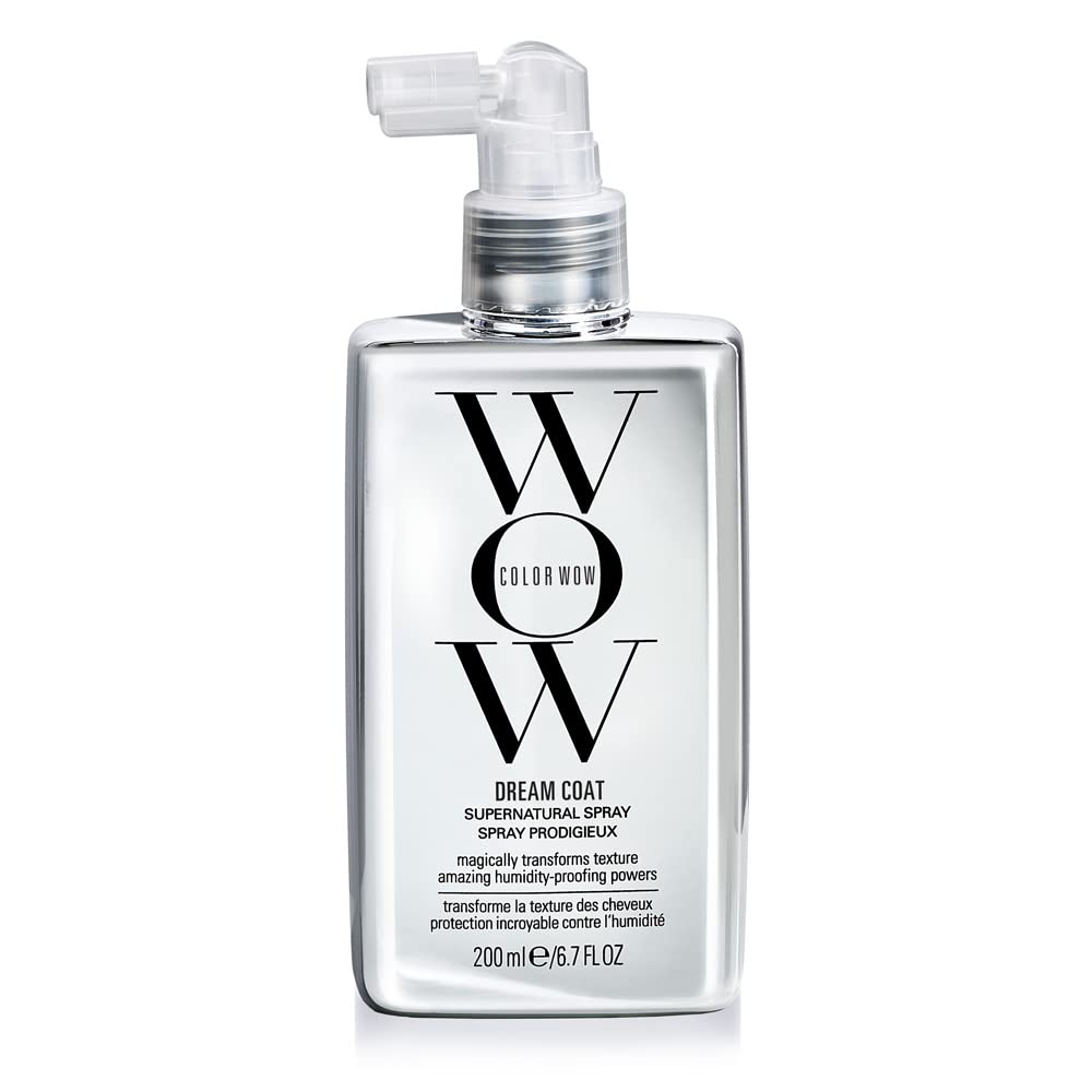 COLOR WOW Dream Coat Supernatural Spray, 6.7 Fl Oz – Keep Your Hair Frizz-Free and Shiny No Matter the Weather