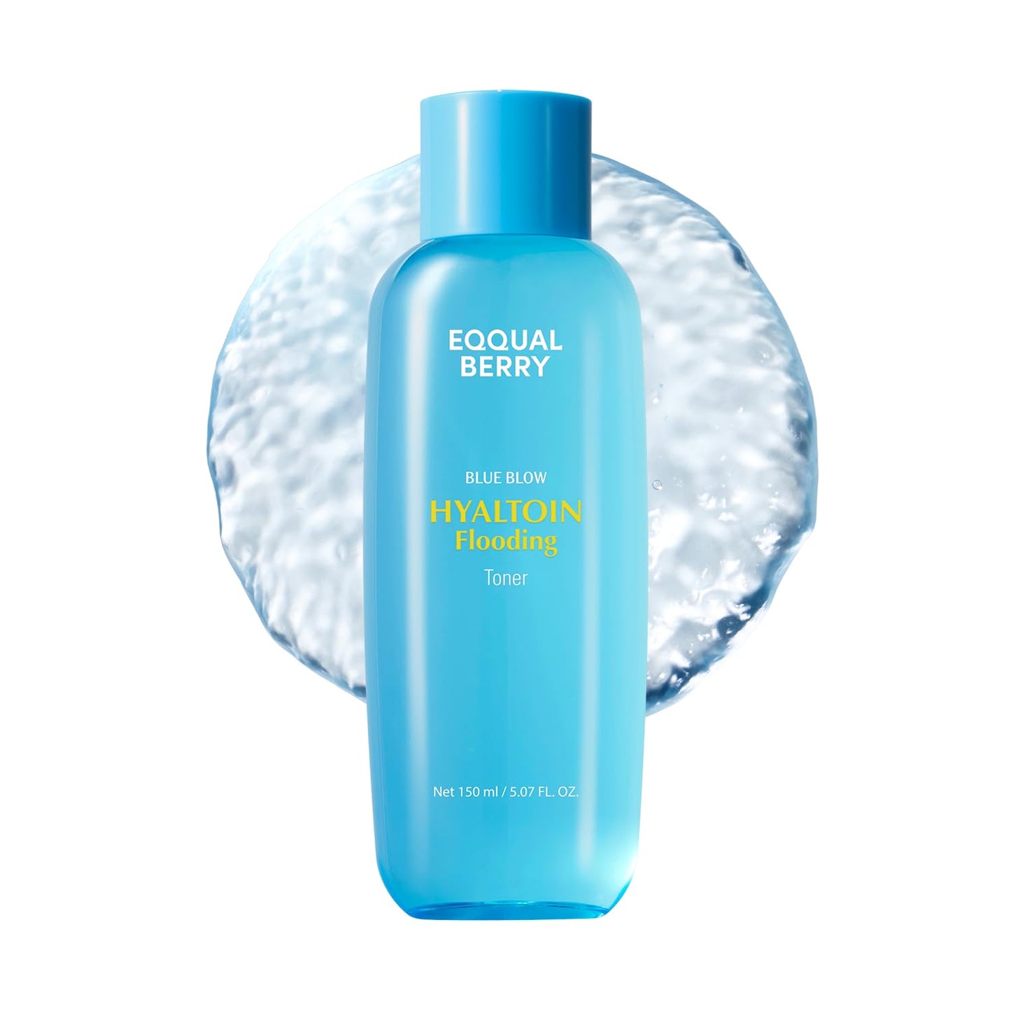 EQQUALBERRY Hyaltoin Flooding Toner | Moisture-Rich Hydrogel Toner for Deep Hydration | Cooling Essence Texture | Hyaluronic Acid & Ectoin