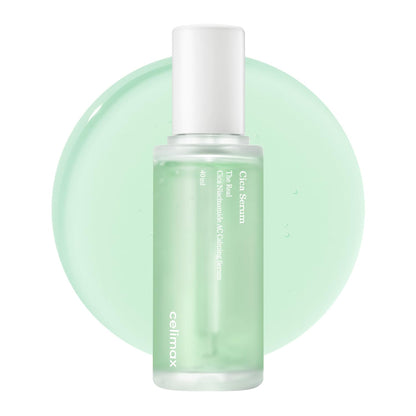 celimax The Real Cica Niacinamide AC Calming Serum 40ml | Hyaluronic Acid Redness Relief Moisturizing Soothing Restoring