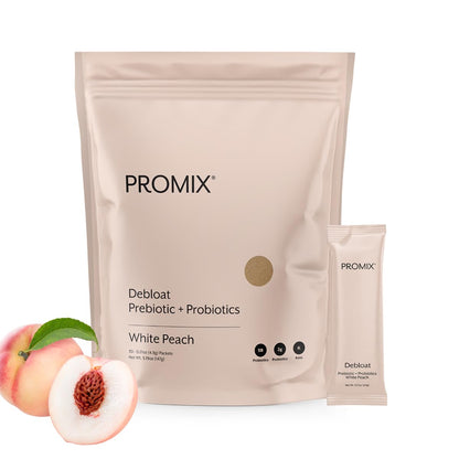 ProMix Nutrition Debloat Prebiotics and Probiotics, Bloating Relief for Women, Gut Cleanse Detox for Men and Immune Support