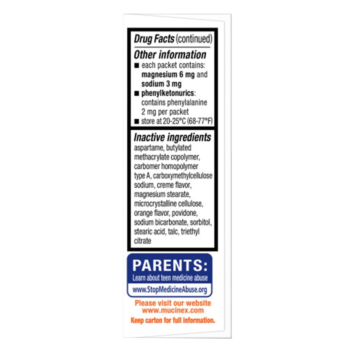 Mucinex Children's Chest Congestion Expectorant and Cough Suppressant Mini-Melts, Orange Cream, 12 Count (Packaging May Vary) Mucinex buy supplements Au