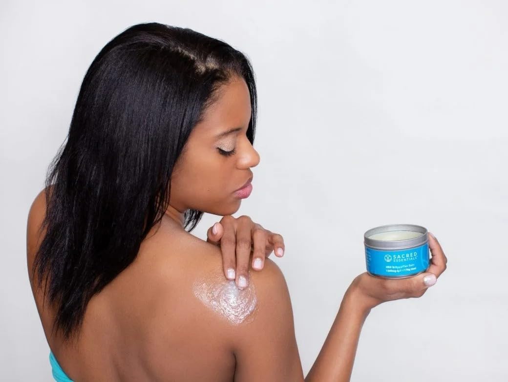 Sacred Essentials™ Extra Strength Hemp Cream, 6 oz, 1500 mg - Ideal for Muscles, HIPS, Joints, Neck, Back, Elbows, Fingers, Hands, and Knees. Made in USA Sacred EssentialsBuy Supplements Australia