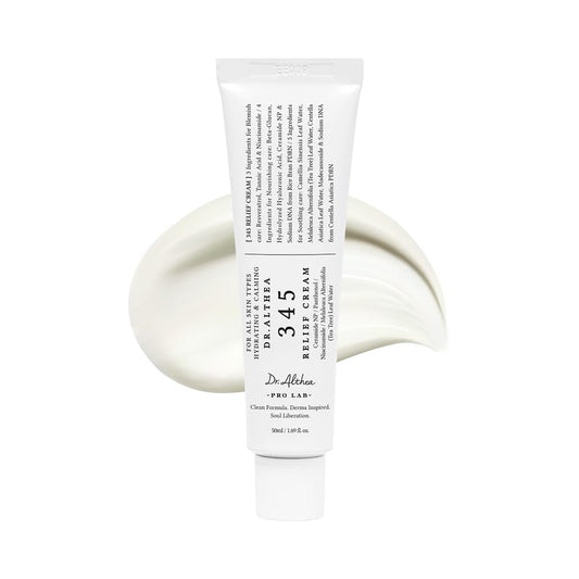 Dr.Althea 345 Relief Cream | Daily Face Moisturizer for Soothing Recovery and Blemish Care