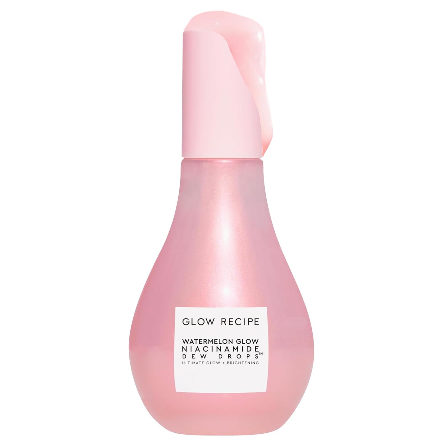 Glow Recipe Watermelon Niacinamide Dew Drops - Brightening, Plumping Hydrating Face Serum, Makeup Primer + Liquid Highlighter with Hyaluronic Acid