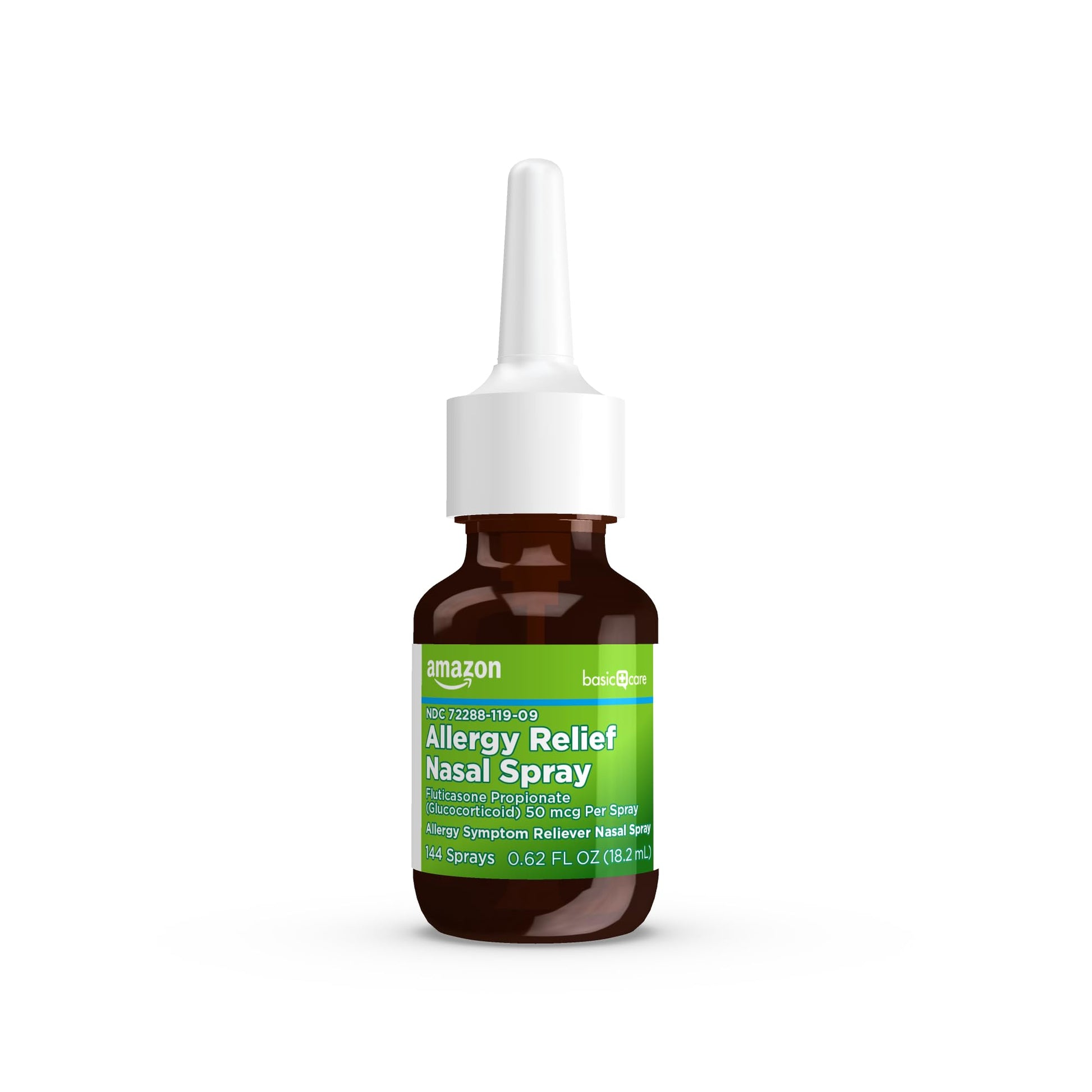 Amazon Basic Care 24-Hour Allergy Relief Nasal Spray, Fluticasone Propionate (Glucocorticoid), 50 mcg, Full Prescription Strength, Non-Drowsy, 0.62 Fl Oz Amazon Basic Care buy supplements Au