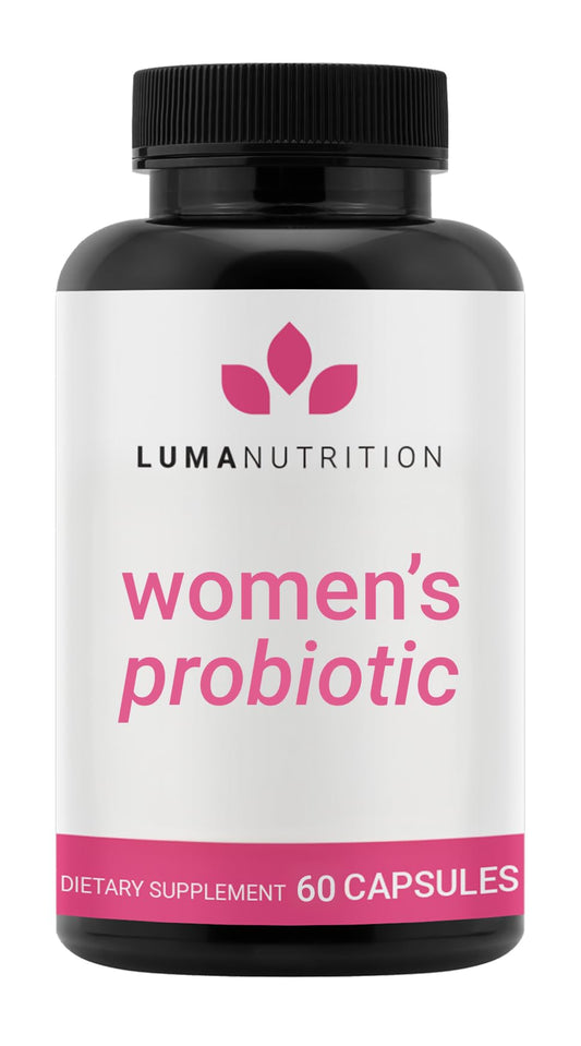 Luma Nutrition Probiotics for Women with Prebiotics - 50 Billion CFU Per Serving - Formulated for Digestive, Immune & Feminine Support